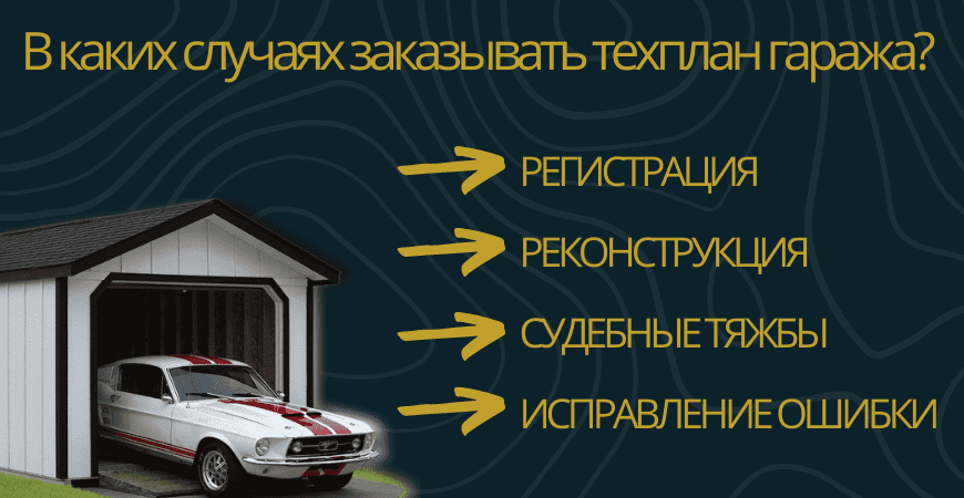 Заказать техплан гаража в Еманжелинске под ключ